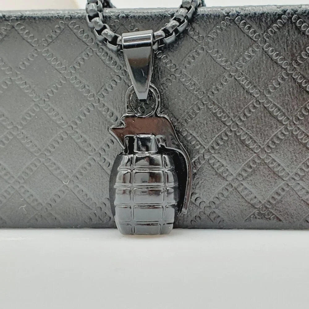 ❤️Custom Unique Hand Grenades Necklace, N90201P114